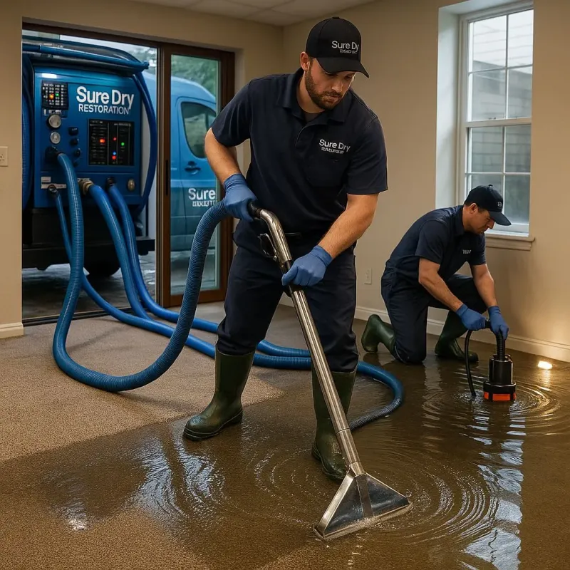 Water Extraction and Removal process in Springfield, MA